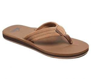 Quiksilver Men's Carver Suede 3-Point Flip-Flop