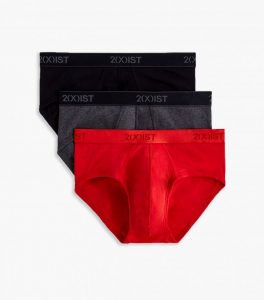 2(X)IST Essential 3-Pack Contour Pouch Briefs