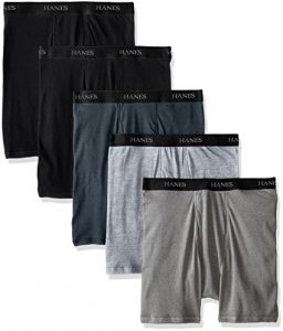 Hanes Men's Classics 5 Pack Boxer Brief