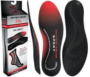 Physix Gear Sport Full-length Orthotic Inserts