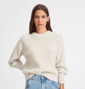 Everlane The Oversized Alpaca Crew