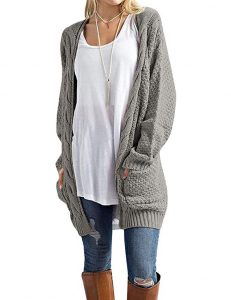 Grecelelle Boyfriend Cardigan Sweater i