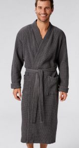 Coyuchi Unisex Organic Waffle Robe