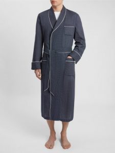 Derek Rose Men's Piped Robe