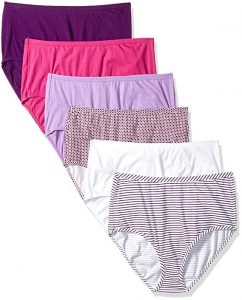 Fruit of the Loom Women’s Underwear Cotton Brief Panty