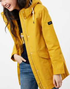 Joules Coast Mac in Marigold