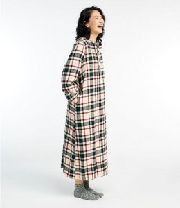 L.L Bean Scotch Plaid Nightshirts