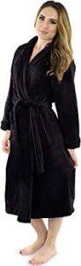 NY Threads Womens Fleece Bathrobe