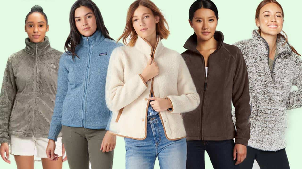 Five examples of the most comfortable women's fleece jackets