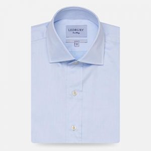 Ledbury The Fine Twill Spread Dress Shirt