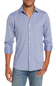 Mizzen + Main Trim Fit Men’s Button-Down