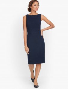 Talbot's Knit Tweed Sheath Dress