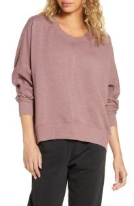 ZELLA Carey Crew High/Low Sweatshirt