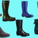 Seven rainboots that are highly rated for being comfortable