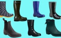 Seven rainboots that are highly rated for being comfortable