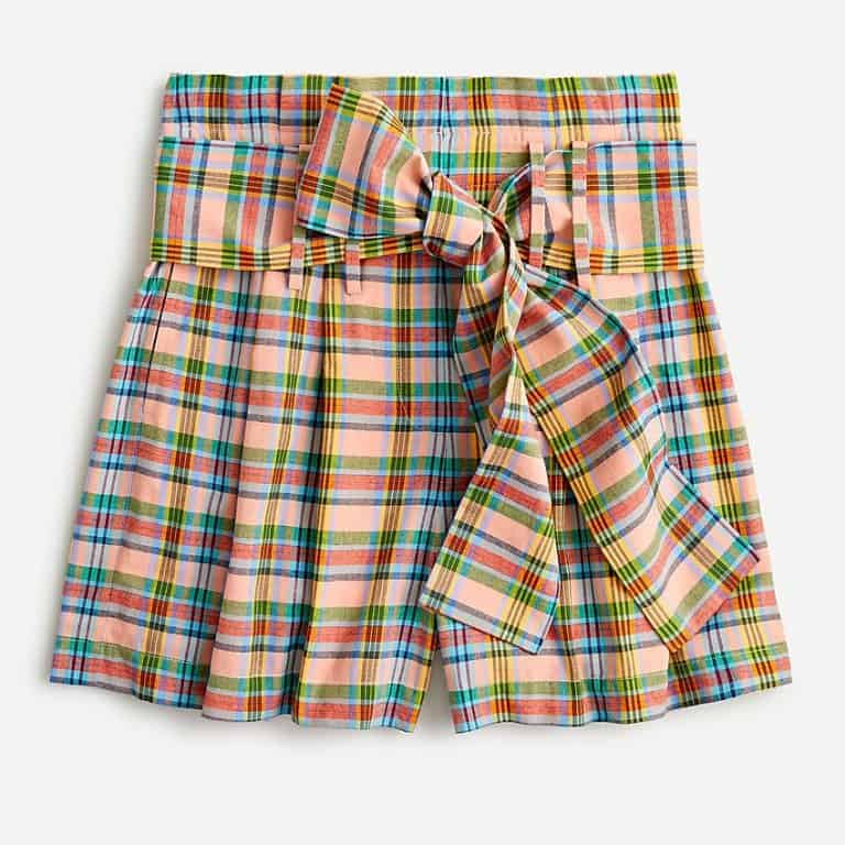 paper bag sweat shorts