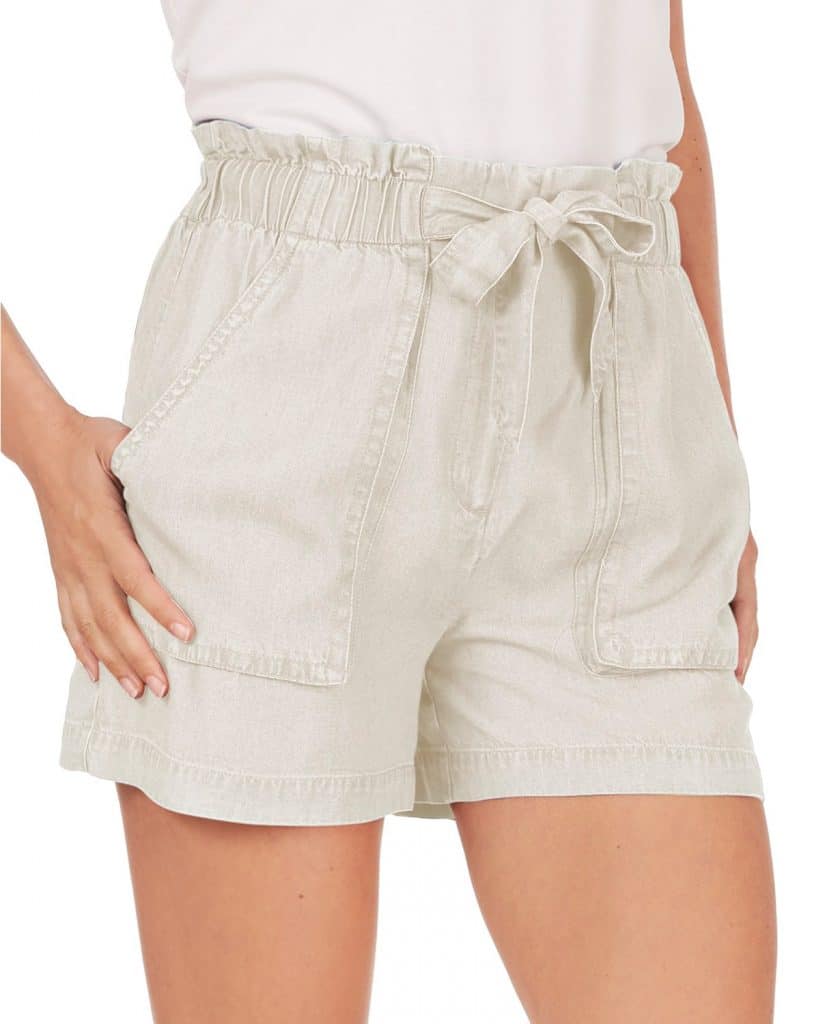 7 of the Best High Waisted Paper Bag Shorts ComfortNerd