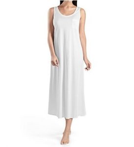 Hanro Cotton Deluxe Long Tank Gown