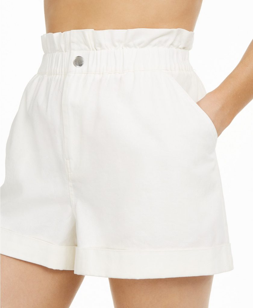 paper bag sweat shorts