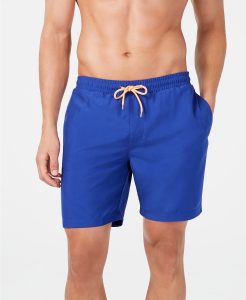 Men's Quick-Dry Performance Solid 7" Swim Trunks