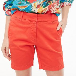 J Crew's stretch chino shorts