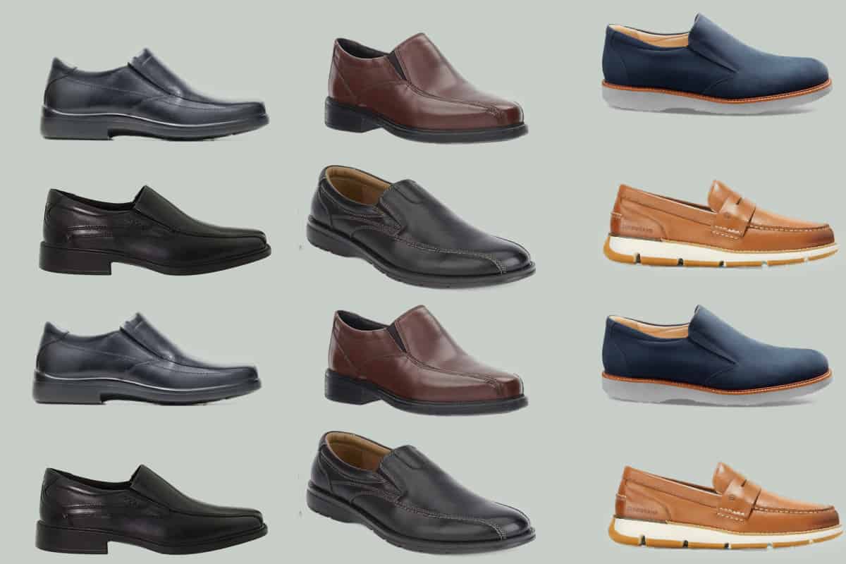 Tweleve of most comfortable men's loafers in various colors and design styles