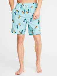 Old Navy Printed Swim Trunks