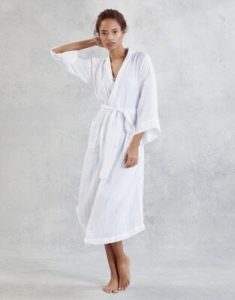 Double Cotton Long Robe