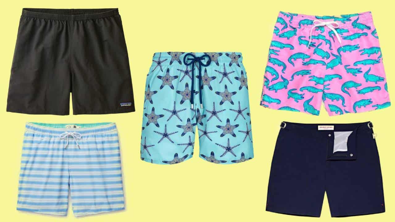 Five of the most comfortable men's swim trunks