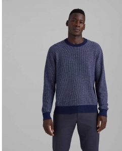 Club Monaco Cashmere Jacquard Crewneck