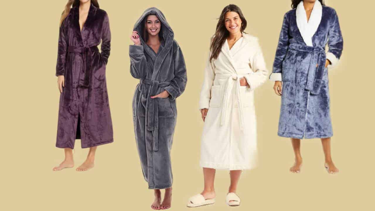 Four of the most comfortable plush robes for women