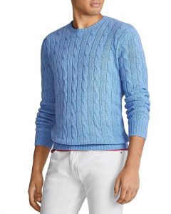 Polo Ralph Lauren Cable-Knit Cashmere Sweater