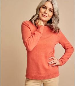 Woolovers Lambswool Crew Neck Jumper