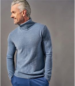 Woolovers Pure Cashmere Turtleneck