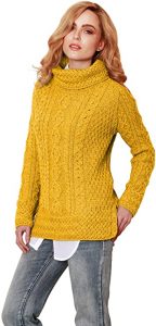 Carraig Donn 100% Soft Merino Wool Irish Jumper