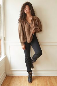 Free People CRVY High Rise Vintage Straight Jeans