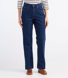 LL Bean “Double L” straight leg jeans