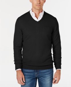 Club Room Cashmere V-Neck