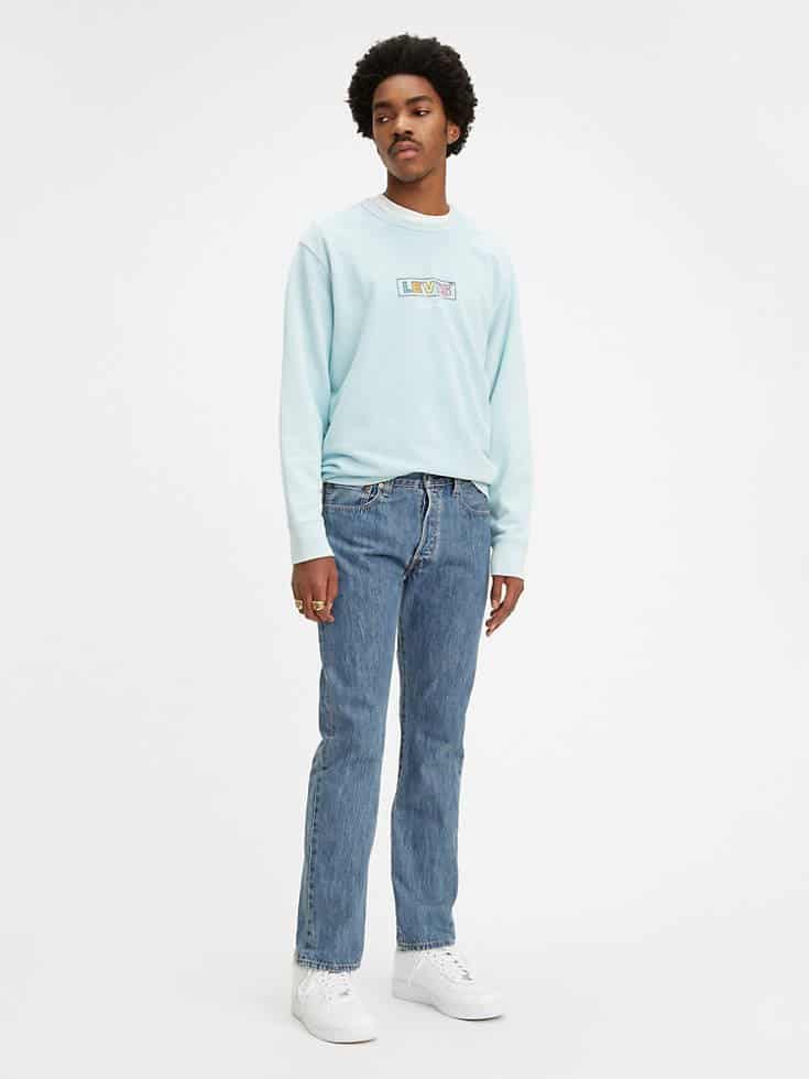 levi's non stretch mens jeans