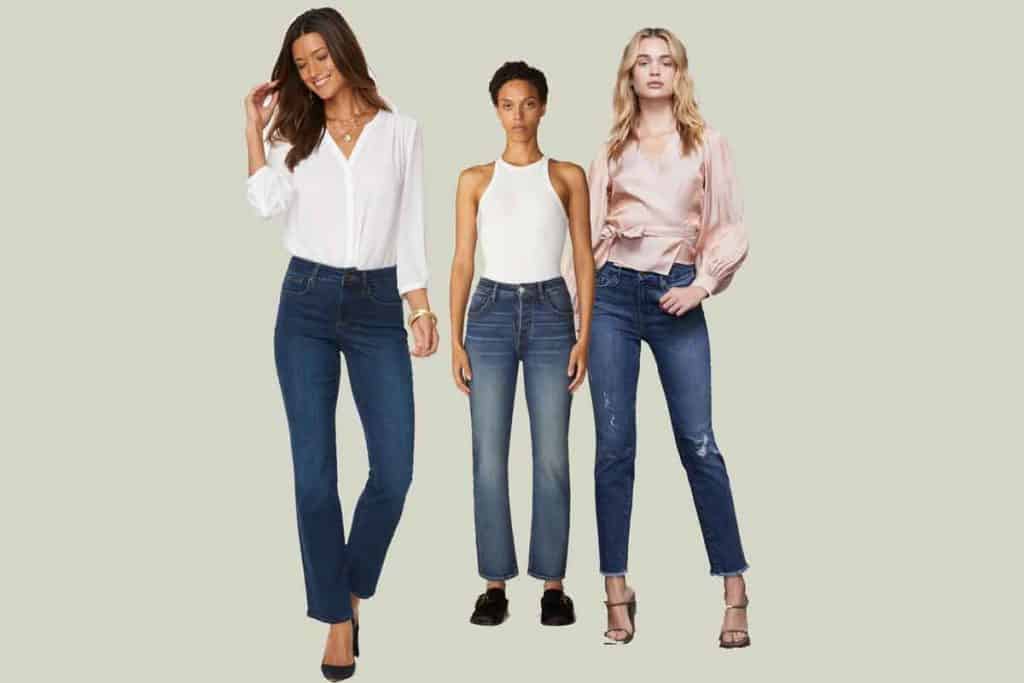 Comfortable Straight Leg Jeans for Women