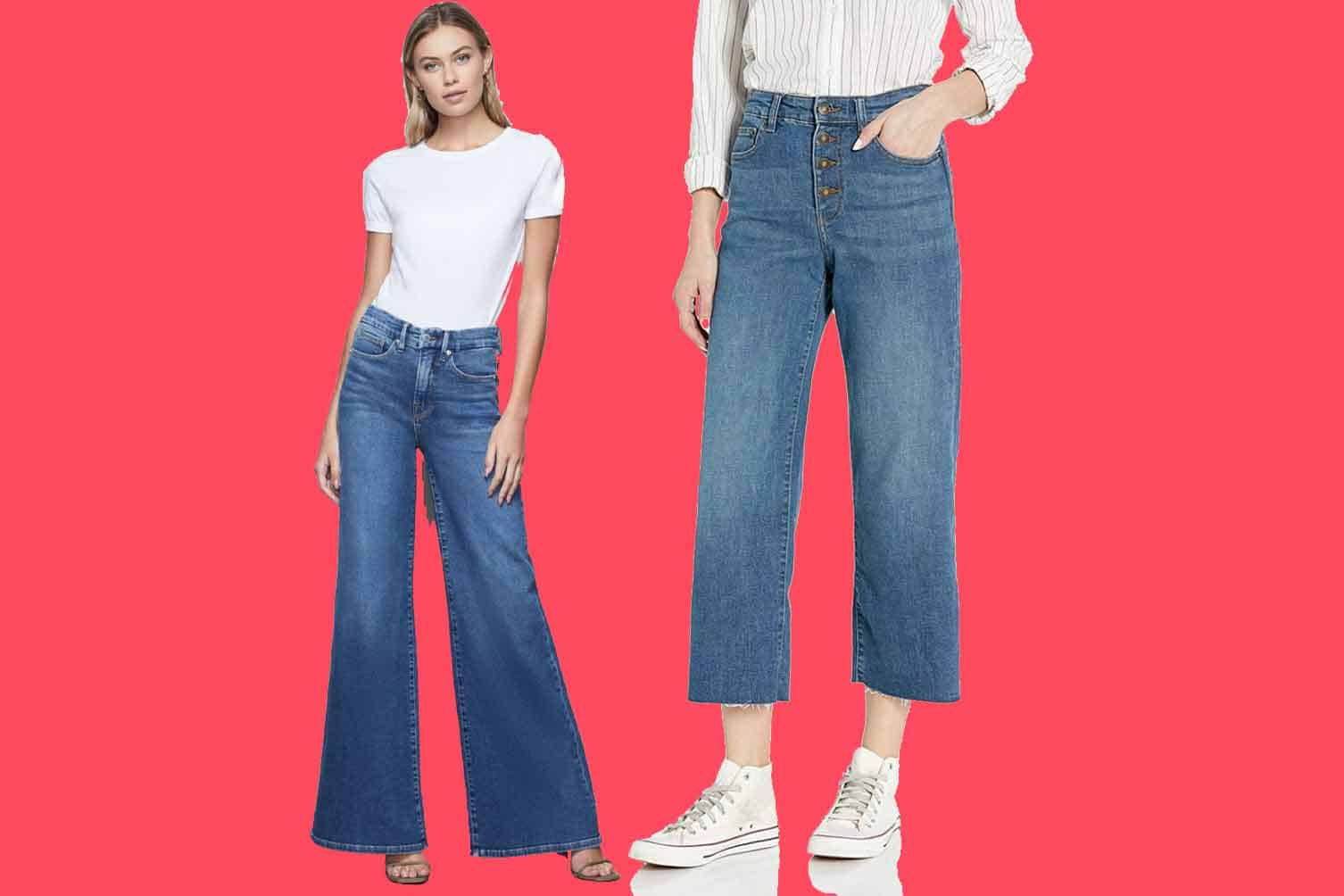 The Cutest and Most Comfy Women’s Wide Leg Jeans