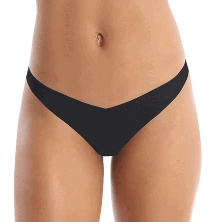 Black Commado Thong