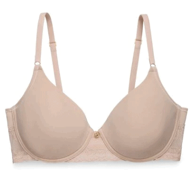 Light colored Natori Bliss Bra