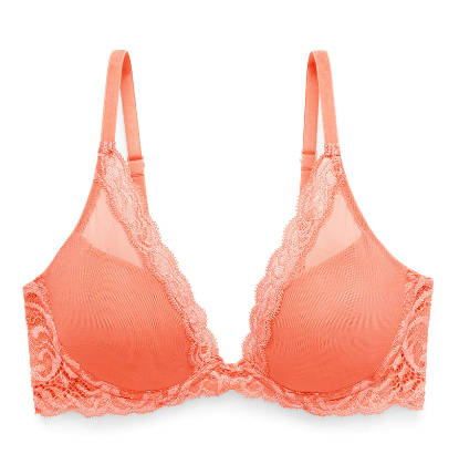 Pretty lacy underwire bra