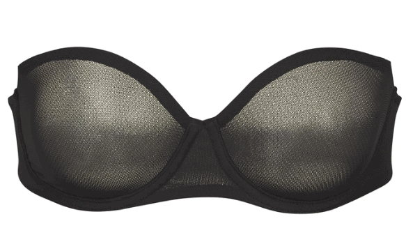 SKIMS Mesh Strapless Underwire Bra