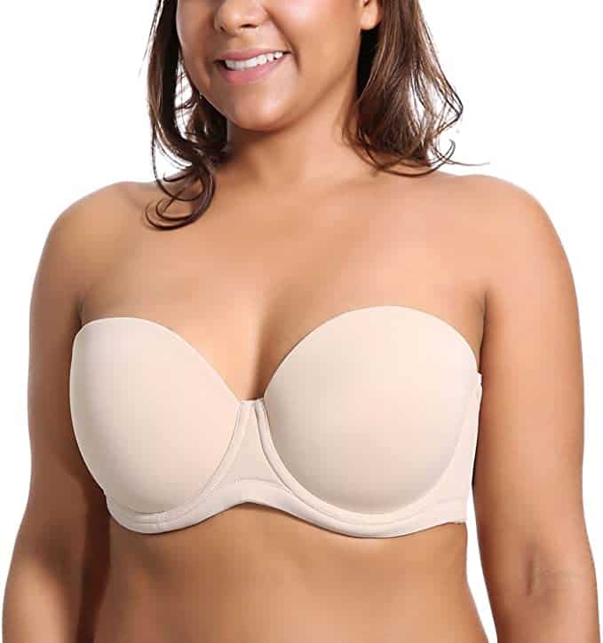 Underwire Contour Strapless Bra from Delimira