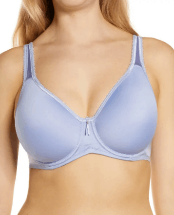 Light blue padded bra