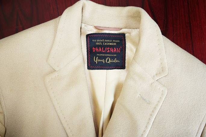 Vintage men's cashmere coat