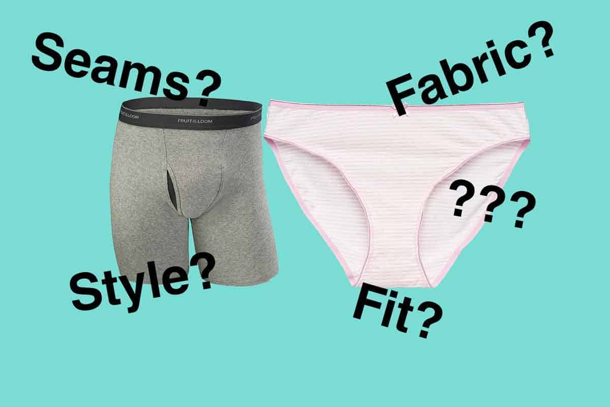 Why is women's underwear so more comfortable on men than men's