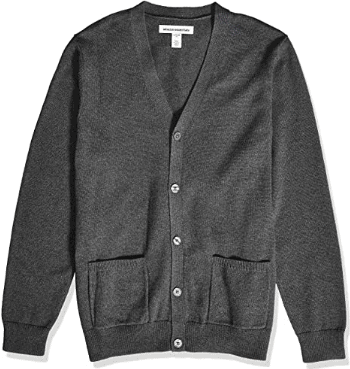 Amazon Essentials Men's Standard Cotton Cardigan